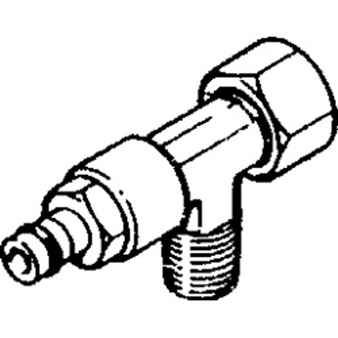 Hovedbilde Luftekopling, T-type hydraulisk