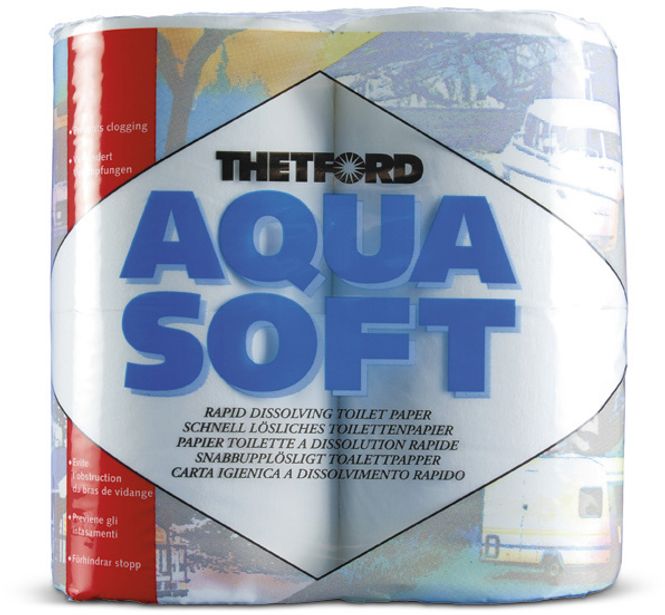 Hovedbilde Aqua Soft toalettpapir 4 pk