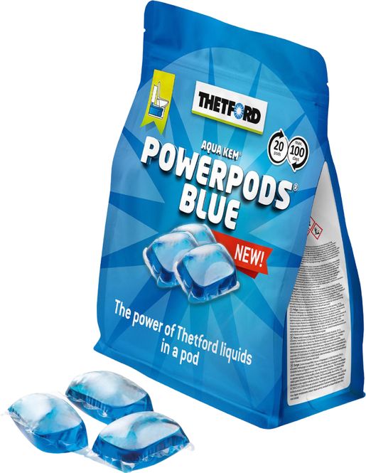 Hovedbilde Thetford PowerPods Blue sanitærvæske 20 pods
