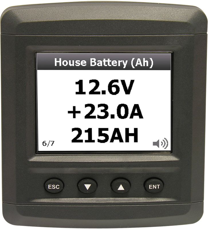 BEP Digitalt voltmeter / shuntampermeter