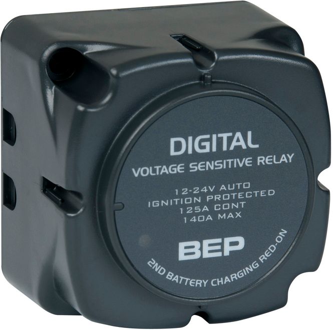 Hovedbilde BEP Ladestrømsfordeler DVSR 140A, 12/24V