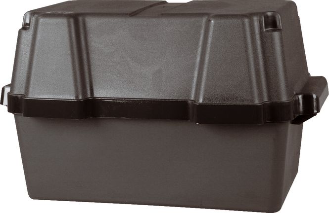 Hovedbilde Batterikasse stor, høyt lokk
