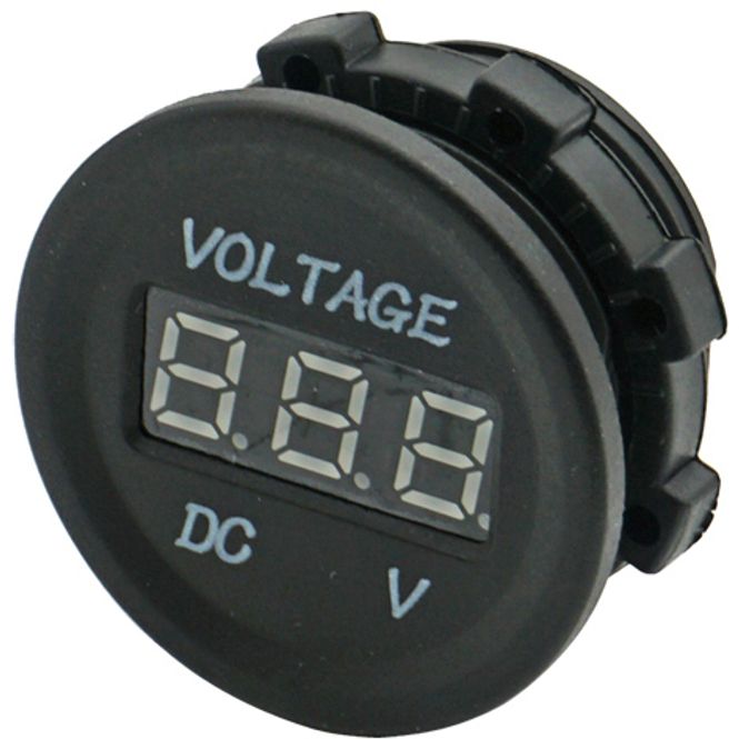Hovedbilde Digitalt voltmeter, 6-30V