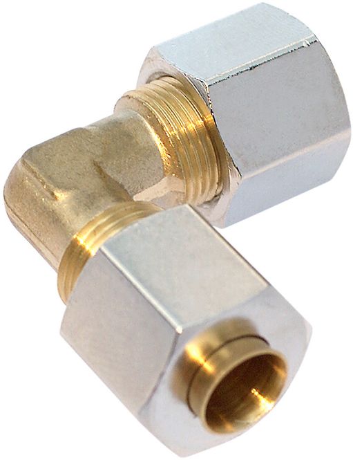 Hovedbilde Albue for 8mm kobberrør