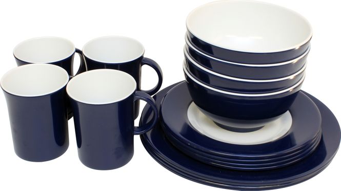 Hovedbilde Servisepakke for 4 personer - Navy Blue