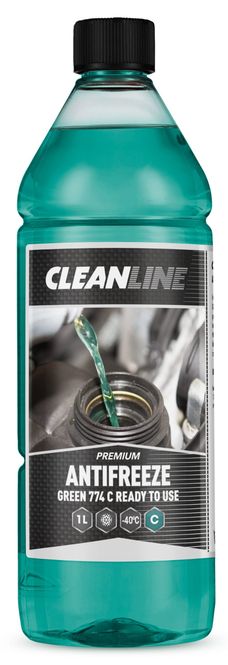 Hovedbilde Cleanline Antifreeze Green ready to use 1 l