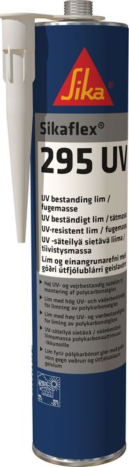 Hovedbilde Sikaflex-295 UV Lim sort 300 ml