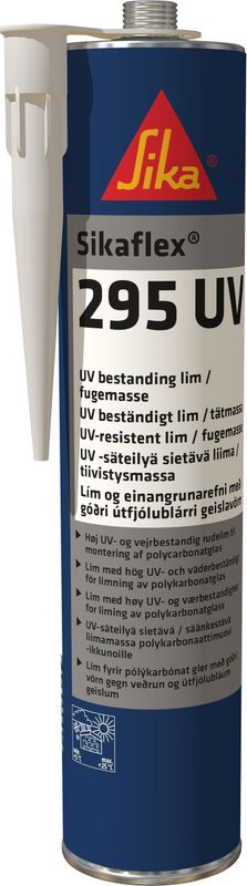 Sikaflex-295 UV Lim sort 300 ml