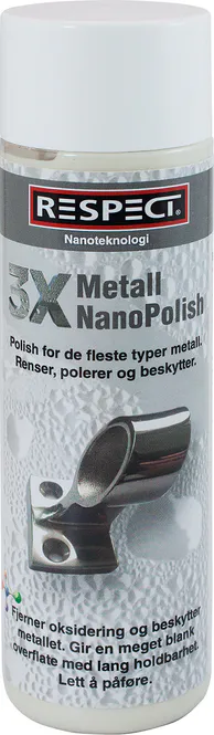 Hovedbilde Respect 3X Nano Metall 250 ml