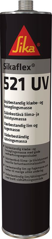 Sikaflex-521 UV Fugemasse grå 300 ml