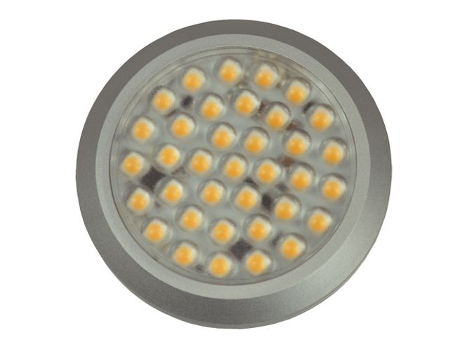 Hovedbilde LED downlight 10-30V varmhvit