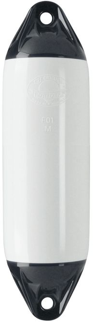 Hovedbilde Polyform Fender F-serie hvit m/sorte ender