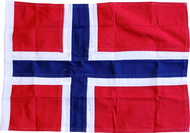 Hovedbilde Norsk båtflagg, Royal bomull