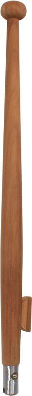 Flaggstang, teak