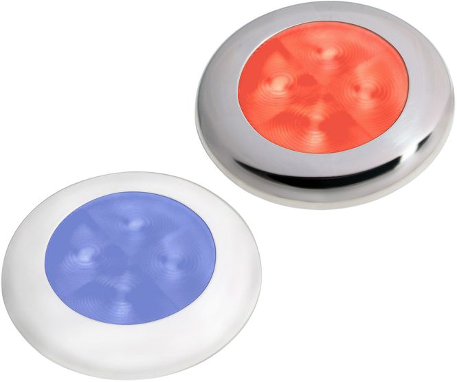Hovedbilde Hella Slim Line LED fargede spotlamper