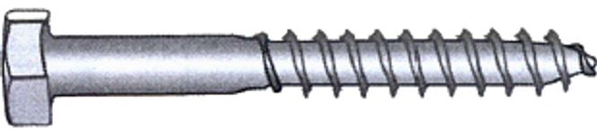 Hovedbilde Fransk treskrue A4 DIN 571