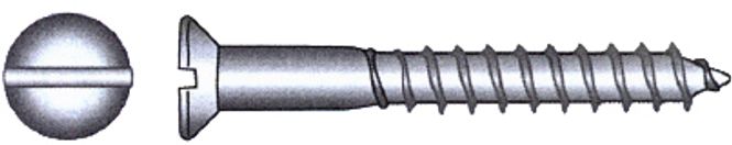 Hovedbilde Treskrue A4 316 DIN 97