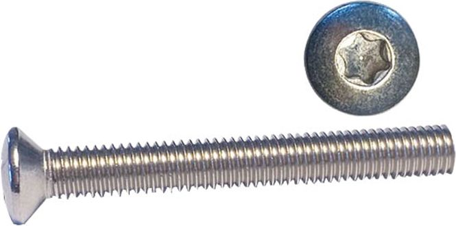 Hovedbilde Syrefaste maskinskruer A4, linsehode, torx